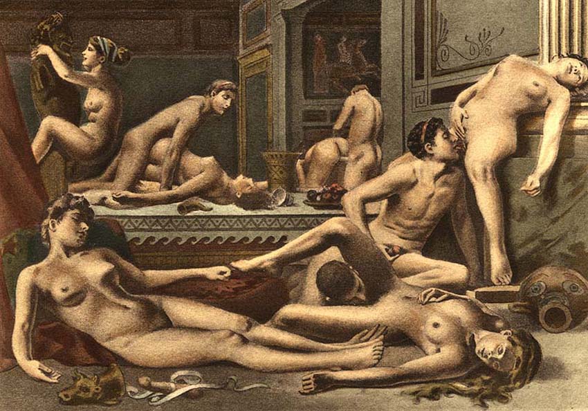 Секс В Древнем Риме Картинки