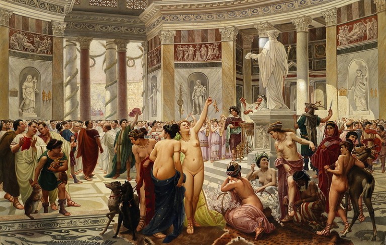 7 самых диких сексуальных обычаев Древнего Рима